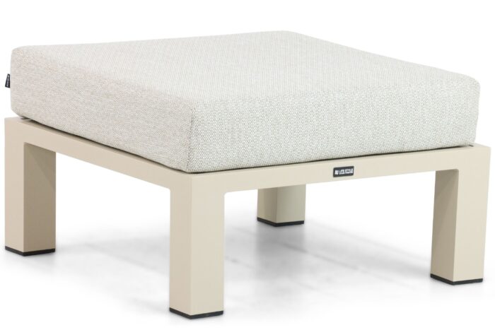 Lifestyle Garden Furniture Luca lounge voetenbank – Taupe-naturel-bruin