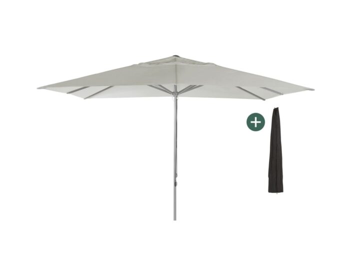 Shadowline Cuba parasol 400x300cm Laagste prijsgarantie! – Grijs