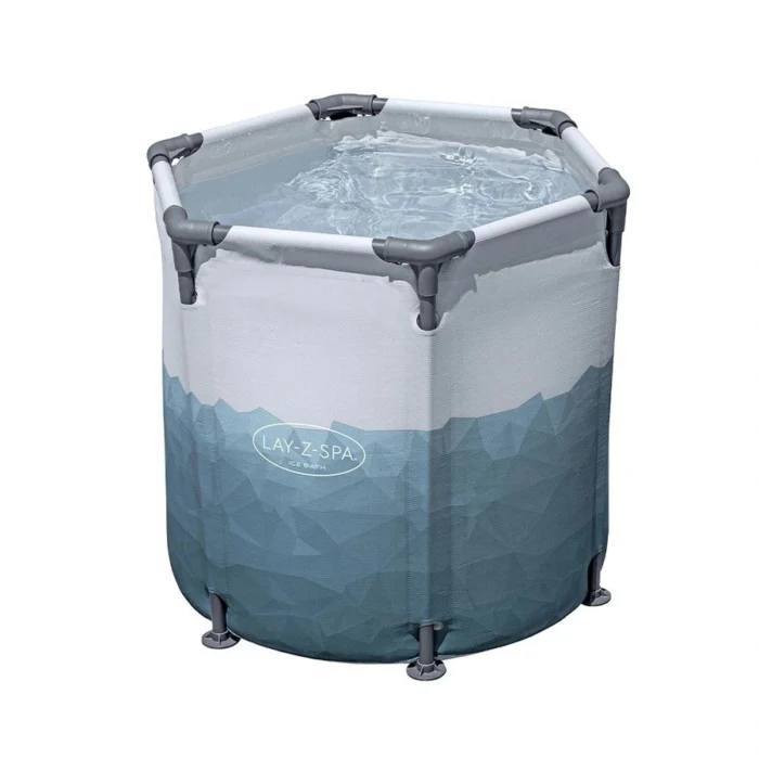 Alpc Lay-z-spa ijsbad frame glacial dip pod rond 90 - grijs