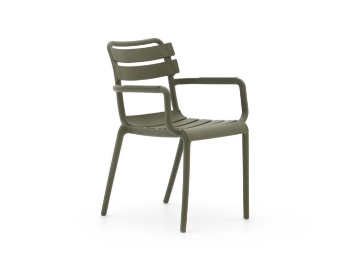 Forza Furniture Forza Vico dining tuinstoel stapelbaar Laagste prijsgarantie! – Groen