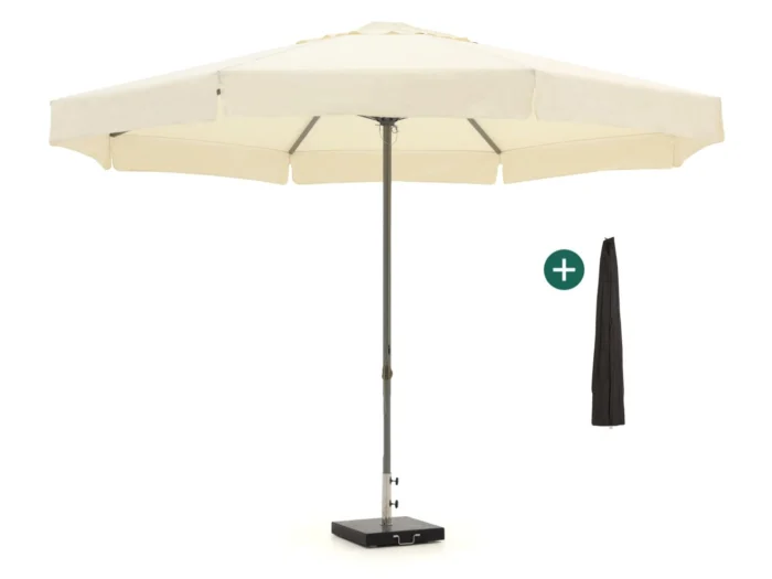 Shadowline Bonaire parasol ø 400cm - Wit