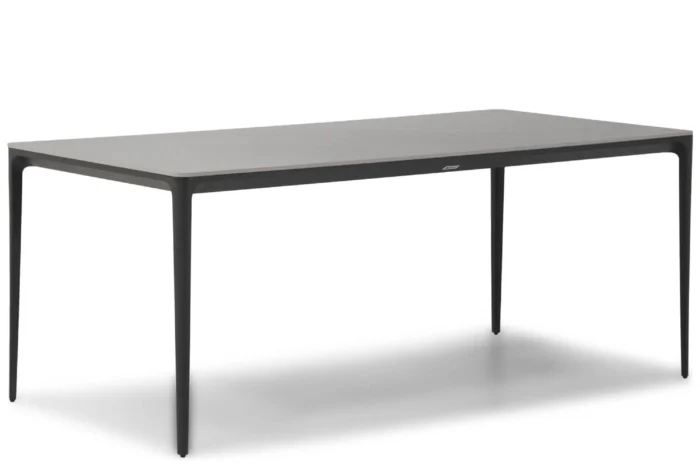 Coco Gianna dining tuintafel 180 x 90 cm - Grijs-antraciet