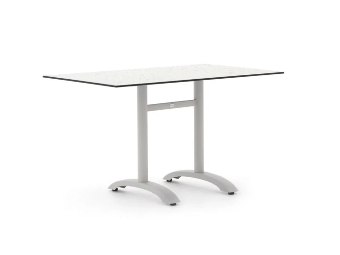 Bellagio tuinmeubelen Lisio tuintafel 140x80x73cm - Wit