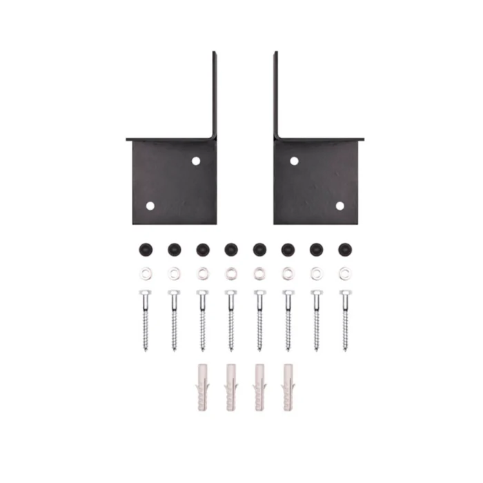 Sun en shade Pergola kit wall support for pergola posts Sun & Shade - zwart