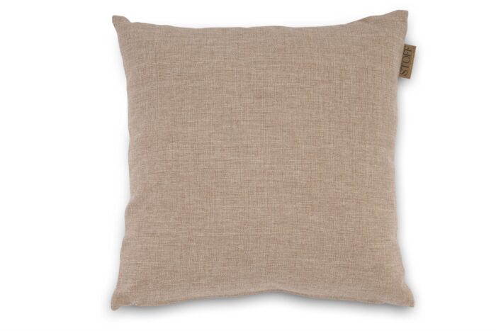Stoff Driftwood sierkussen 45 x 45 cm – Taupe-naturel-bruin