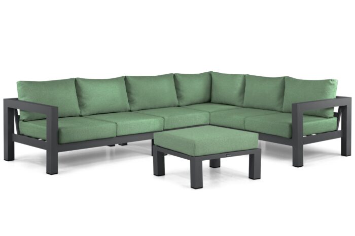 Lifestyle Garden Furniture Luca hoek loungeset 5-delig – Grijs-antraciet