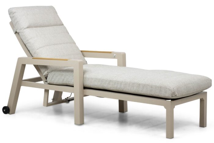 Lifestyle Garden Furniture Evora ligbed verstelbaar – Zand/Beige