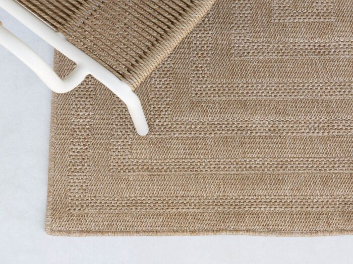 Kees Smit Collectie Azanza buitenkleed 200x290cm Laagste prijsgarantie! – Taupe