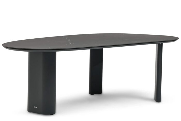 Coco Weave dining tuintafel 240 x 120 cm – Grijs-antraciet