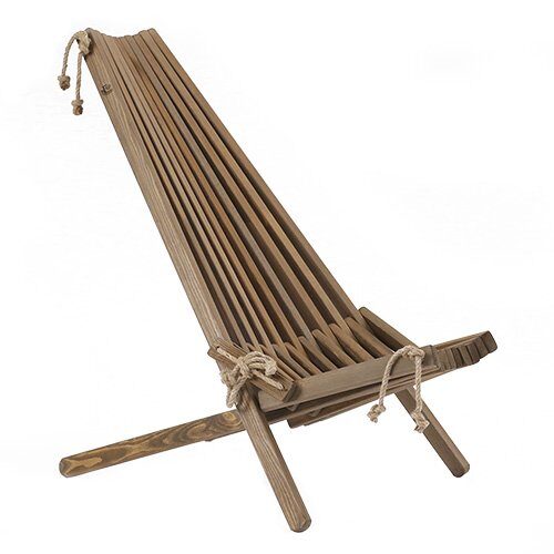Buitengewoon de boet EcoChair EcoFurn bruin tuinmeubel excl. kussen