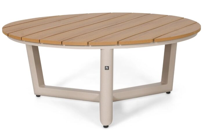 Lifestyle Garden Furniture Melone lounge tafel 85 cm – Zand/Beige