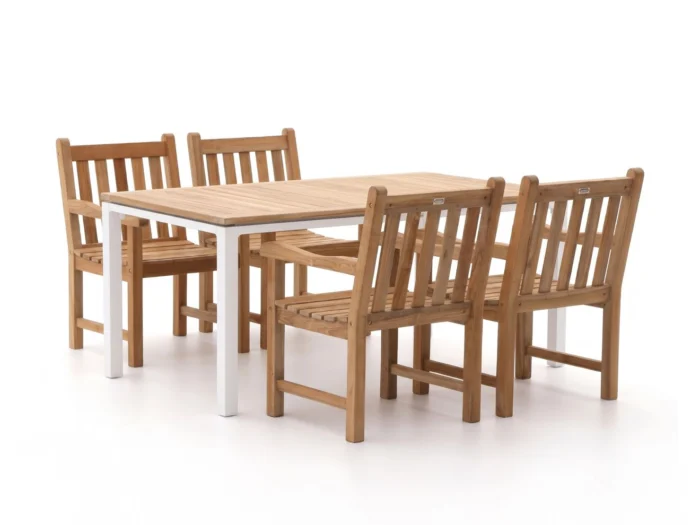 Sunyard Furniture Wales/Linosa 180cm dining tuinset 5-delig