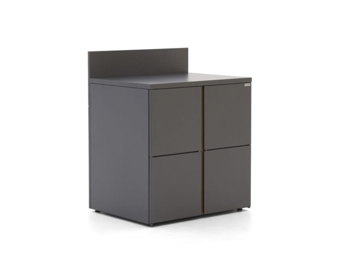 Kees Smit Collectie Kees Smit Brava Tuinkast 82×64,5x101cm Laagste prijsgarantie! – Grijs