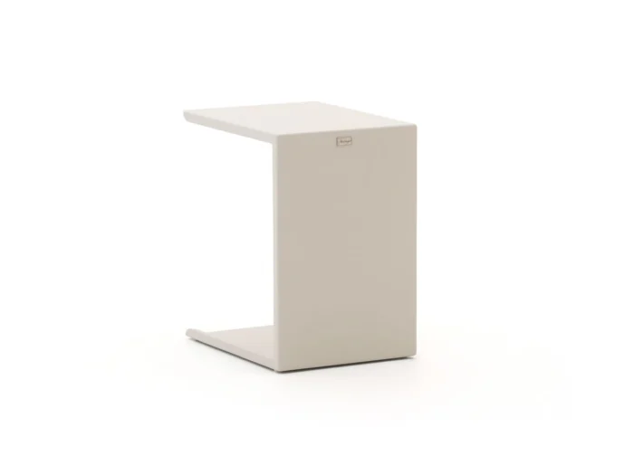 Bellagio tuinmeubelen Paterno bijzet tuintafel 45x34x52cm - Taupe