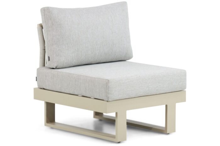 Lifestyle Garden Furniture Lorenzo midden module – Taupe-naturel-bruin