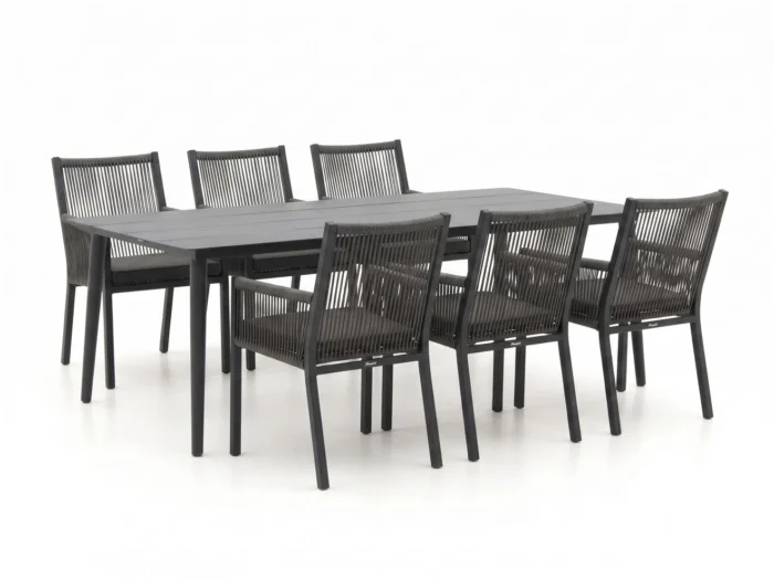 Manifesto Furniture Rivola/Sora 220cm dining tuinset 7-delig