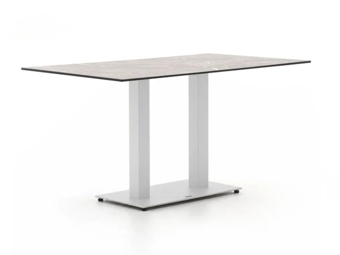 Forza Furniture Orta tuintafel 140x80x73cm - Wit