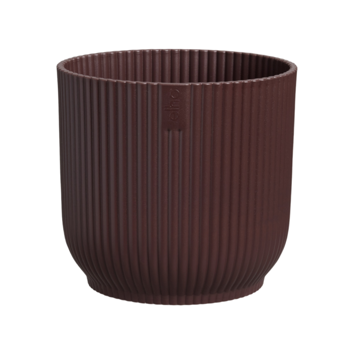 Elho The winery collection 16cm bordeaux rood bloempot