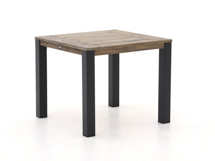 ROUGH Furniture ROUGH-S dining tuintafel 90x90x76cm Laagste prijsgarantie! – Bruin