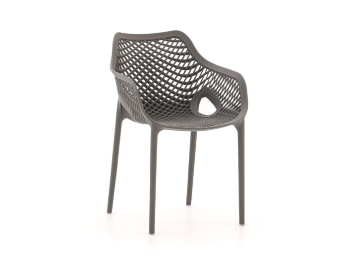 Forza Furniture Forza Ripi dining tuinstoel stapelbaar Laagste prijsgarantie! – Grijs