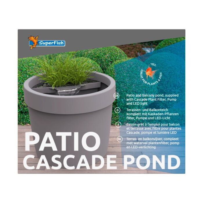 Superfish Sf patio cascade pond