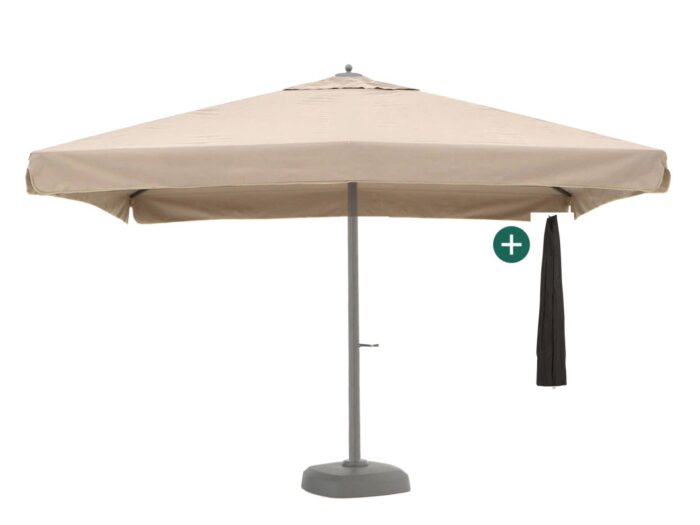 Shadowline Java parasol 450x450cm Laagste prijsgarantie! – Taupe