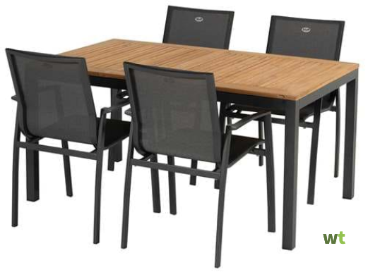 Hartman Sonata aruba diningset L160 x B90 x H74 cm