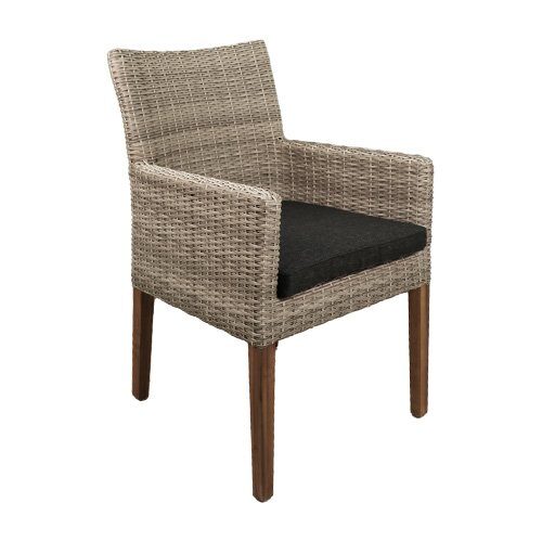 Own Bandung dining tuinstoel off white – wit