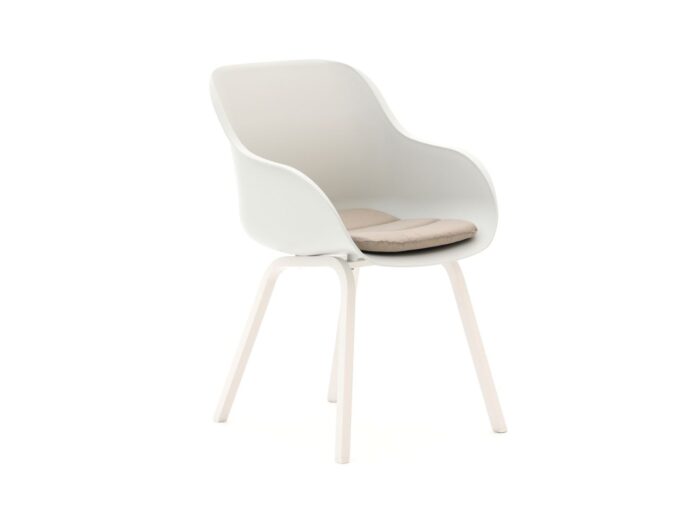 Hartman tuinmeubelen Hartman Le Soleil Element dining tuinstoel Laagste prijsgarantie! – Wit