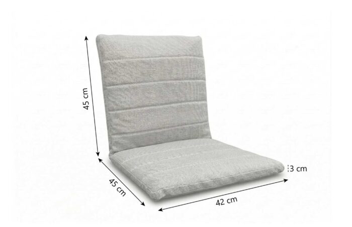 Lifestyle Garden Furniture Timo dining tuinstoel kussen Soft grey – Grijs-antraciet
