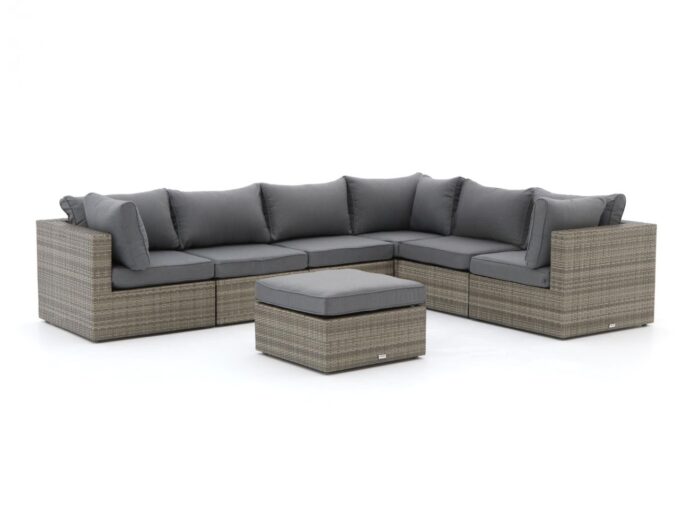Forza Furniture Barolo hoek loungeset 7-delig – Grijs
