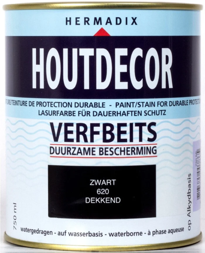 Hermadix Houtdecor 620 zwart 750 ml