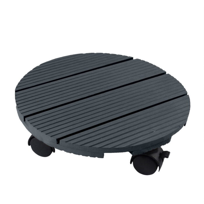 Nature Planttrolley WPC antraciet H7 x 30 cm – grijs