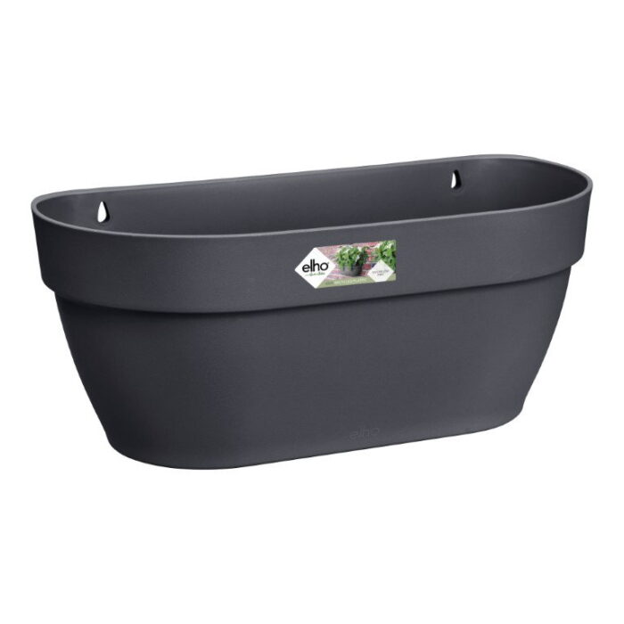 Elho Plantenbak Vibia Campana Wall Basket 35cm antraciet – zwart