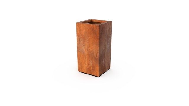 Geroba Plantenbak Artesa roestkleurig 30x30x60 cm – bruin