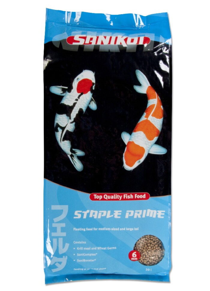 Velda Koi visvoer Sanikoi Staple Prime 6 mm 20 liter – Zie Foto