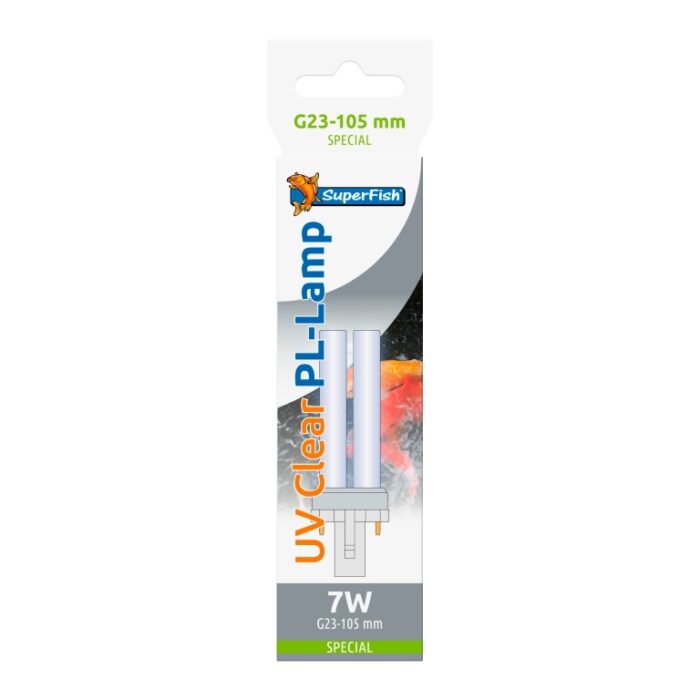 Superfish Sf uv pl lamp 7w g23-105mm sp