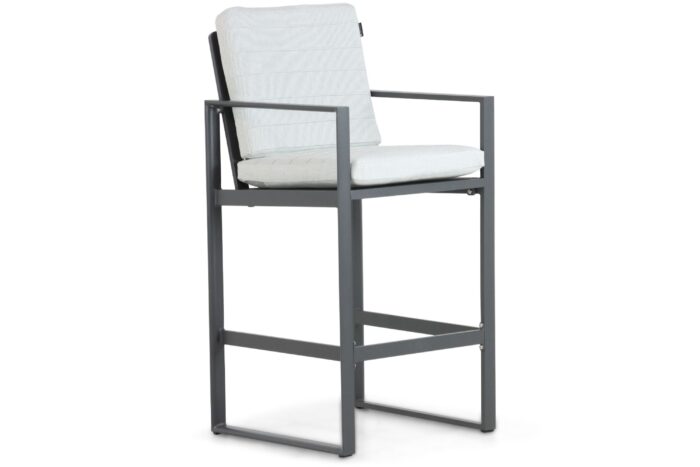 Lifestyle Garden Furniture Nuno barstoel – Grijs-antraciet