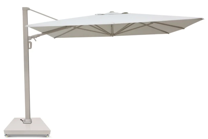 Camello Luna zweefparasol 3x3.5m S2 Excellent (excl. voet) - Taupe-naturel-bruin