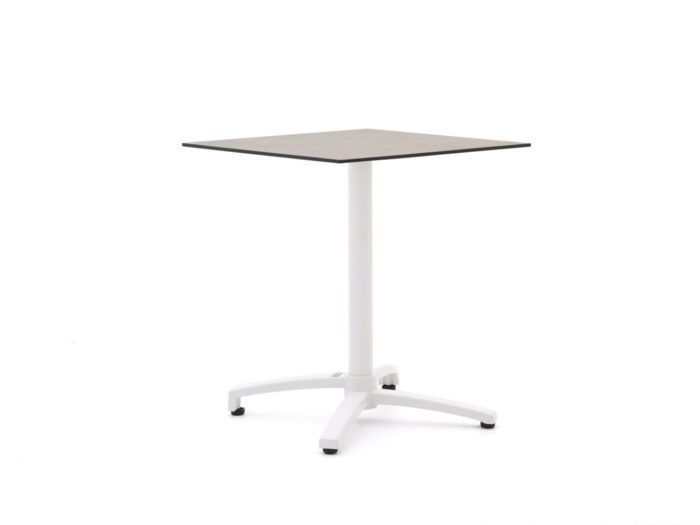 Bellagio tuinmeubelen Bellagio Canzo klaptafel 70x70x73cm Laagste prijsgarantie! – Wit
