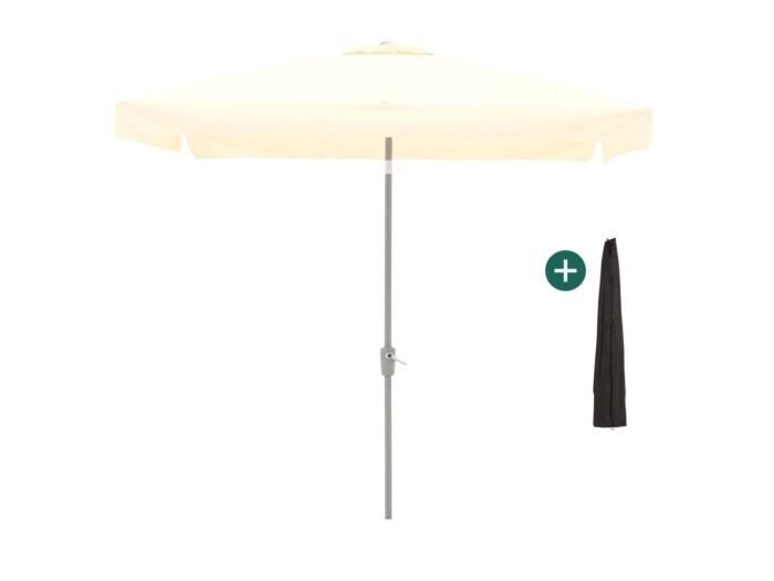 Shadowline Aruba parasol 250x250cm Laagste prijsgarantie! – Wit