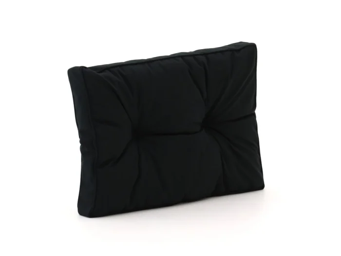 Madison Florance loungekussen rug ca. 60x40cm - Zwart