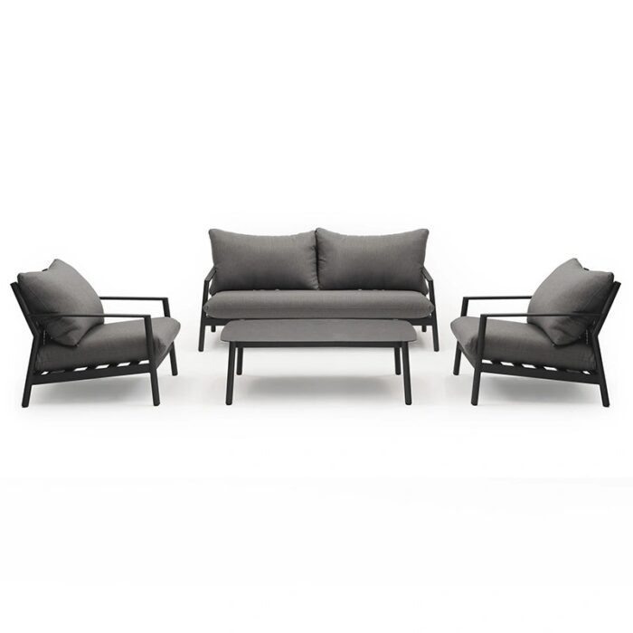 Tierra outdoor Monti Sofa Loungeset Charcoal – grijs