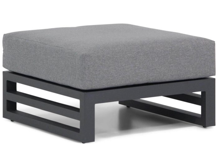 Santika Furniture Jaya lounge voetenbank – Grijs-antraciet