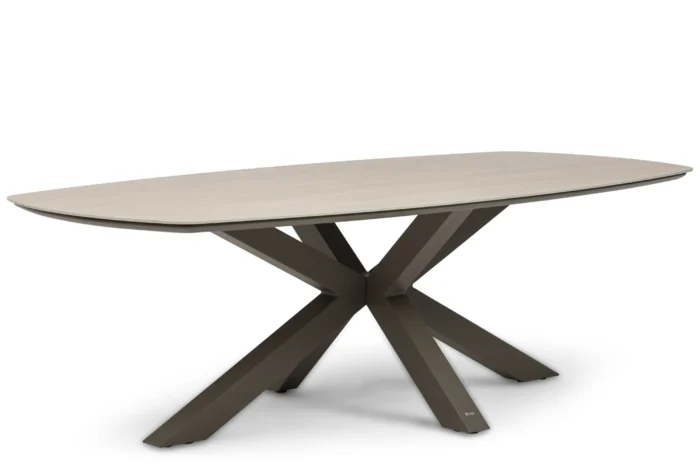 Coco Voyage dining tuintafel 240 x 120 cm - Taupe-naturel-bruin