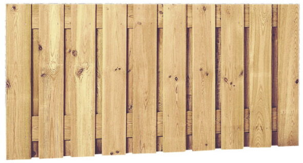 Houten schutting tuinscherm 180x90cm