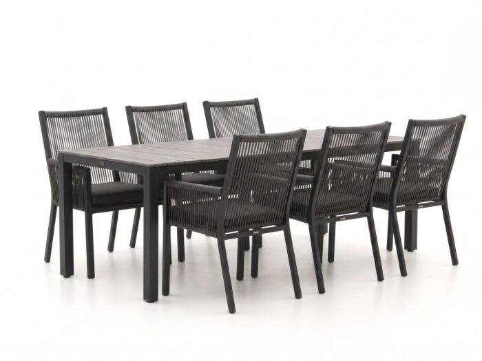 Manifesto Furniture Rivola/Fidenza 220cm dining tuinset 7-delig