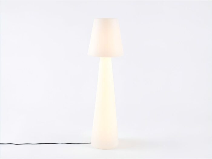 New Garden Lola staande buitenlamp led met kabel ø 45cm (h: 165cm) Laagste prijsgarantie! – Wit