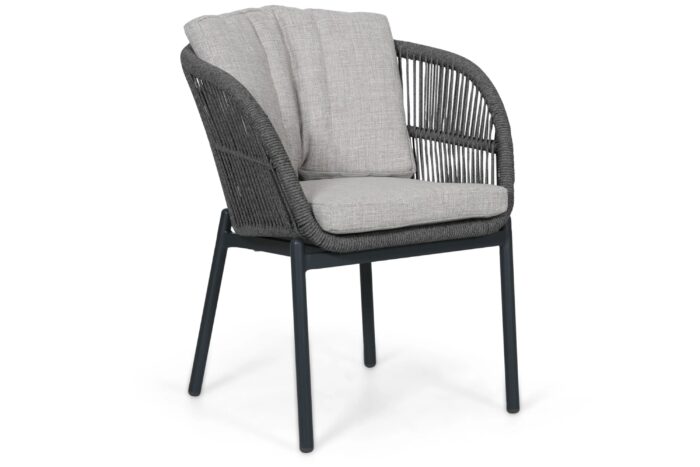 Lifestyle Garden Furniture Monaco dining tuinstoel – Grijs-antraciet