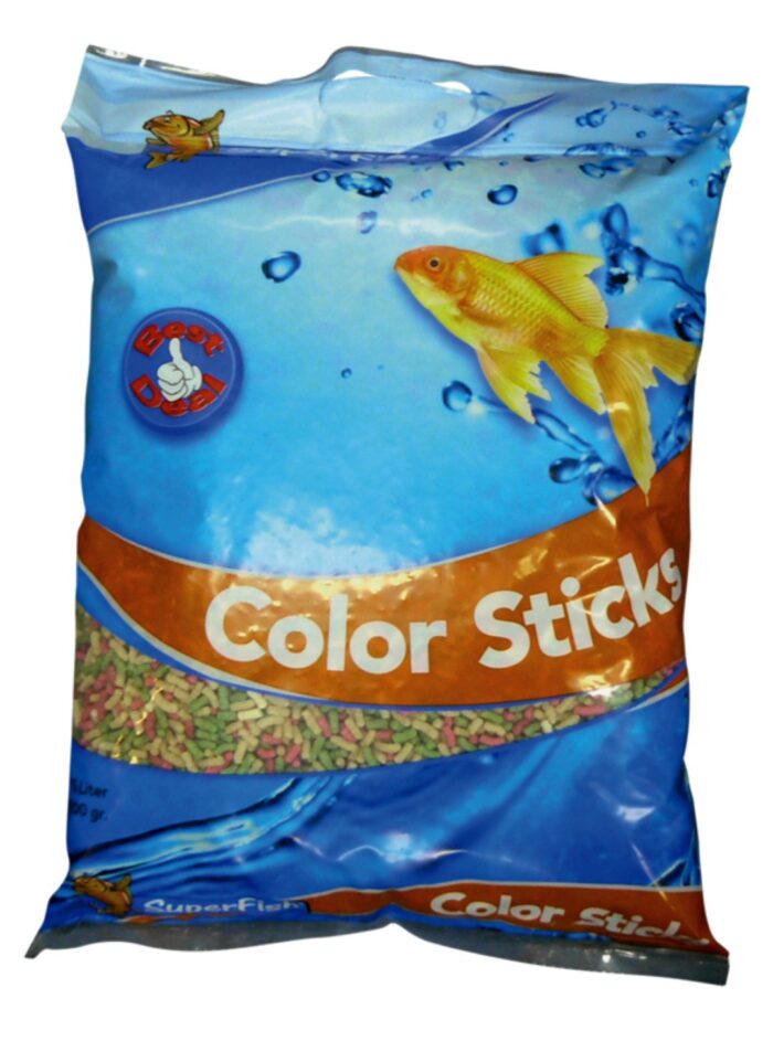 Superfish Color Sticks Zak 15 Liter vissenvoer